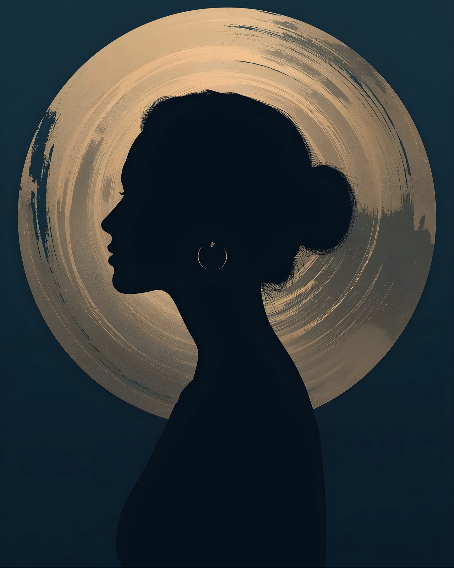 Halo in Shadow Printable Wall Art | Instant Download