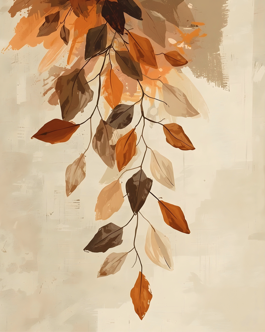 Printable wall art Amber Drift for living room UK home decor digital print
