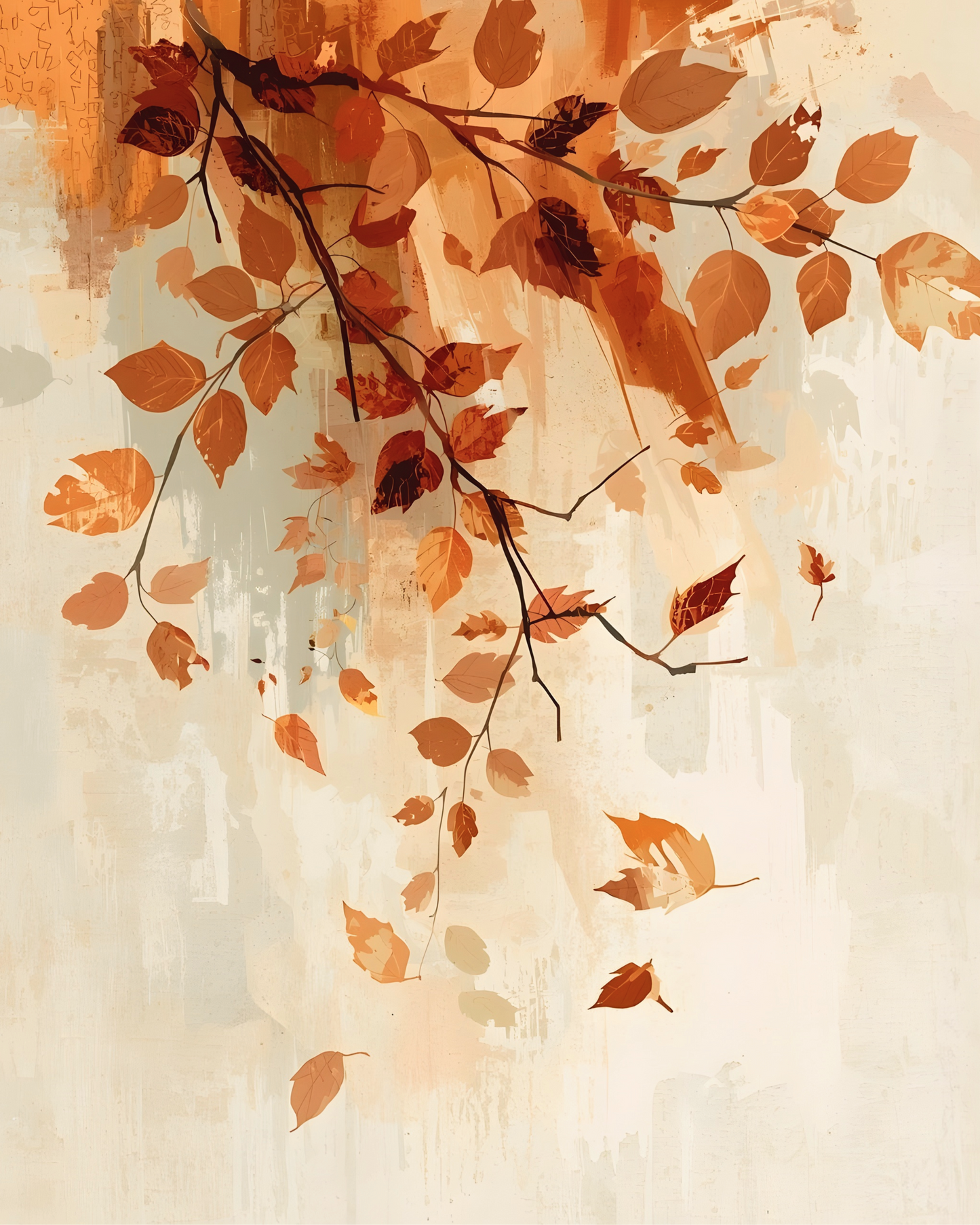 Amber Drift Printable Wall Art | Instant Download