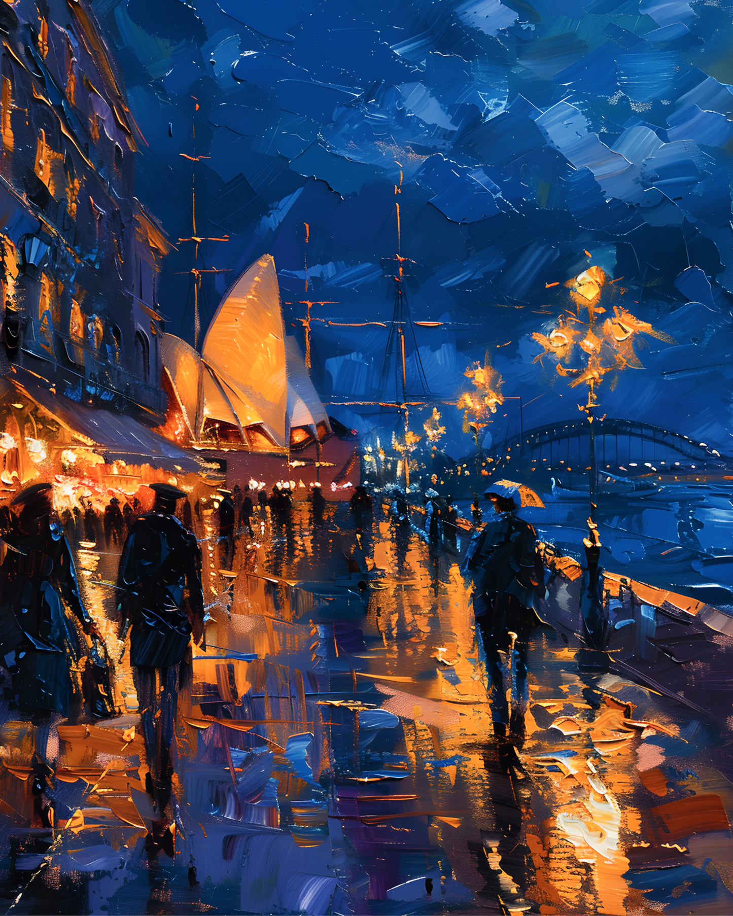 Beneath the Opera House Lights Printable Wall Art | Instant Download