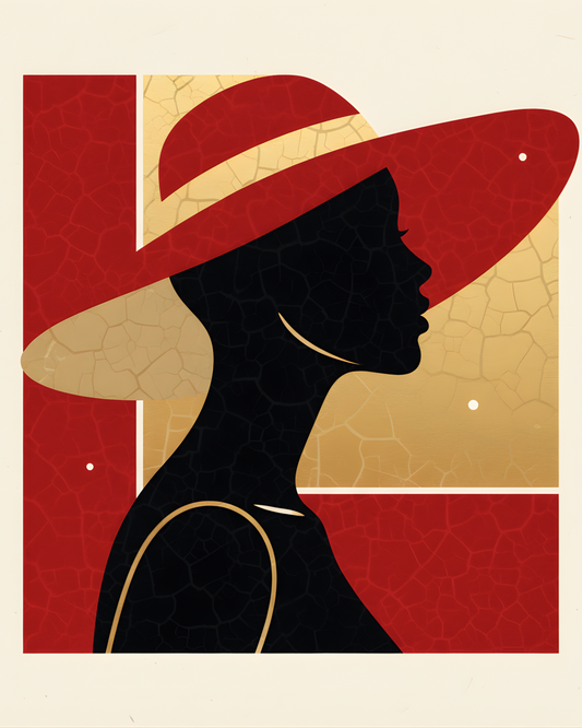 Crimson Shade Printable Wall Art | Instant Download