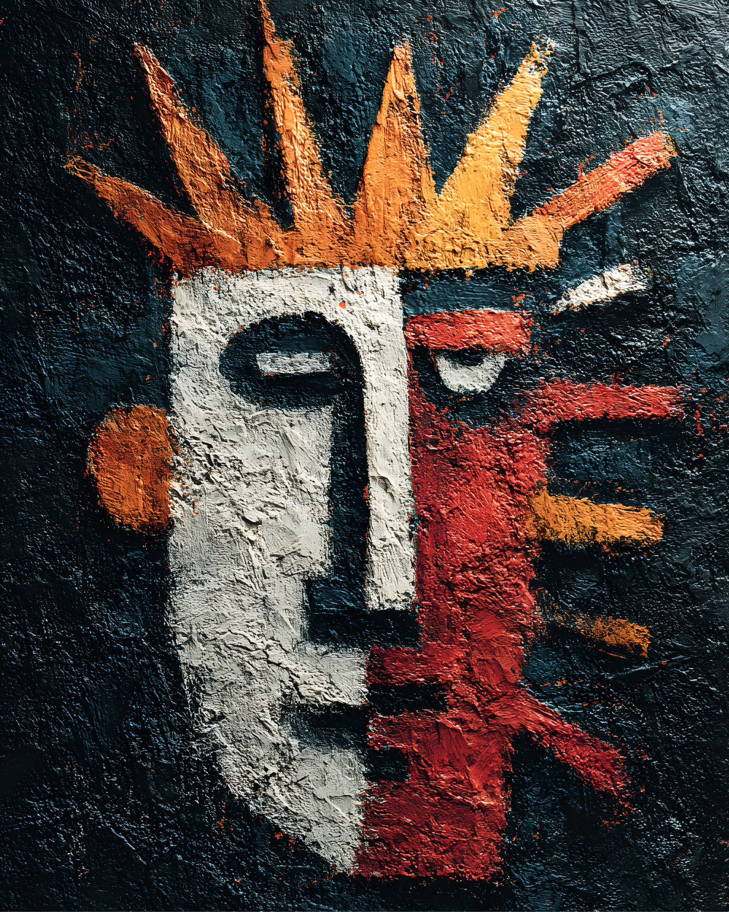 Crowned Duality Printable Wall Art | Instant Download