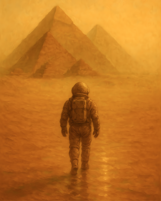 Desert Voyager Cairo Printable Wall Art | Instant Download
