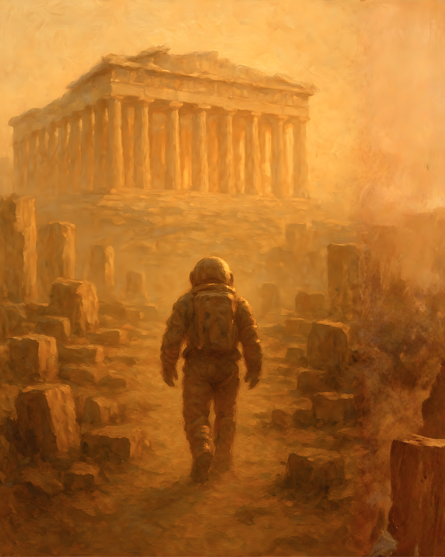 Horizon Beyond Athens Printable Wall Art | Instant Download