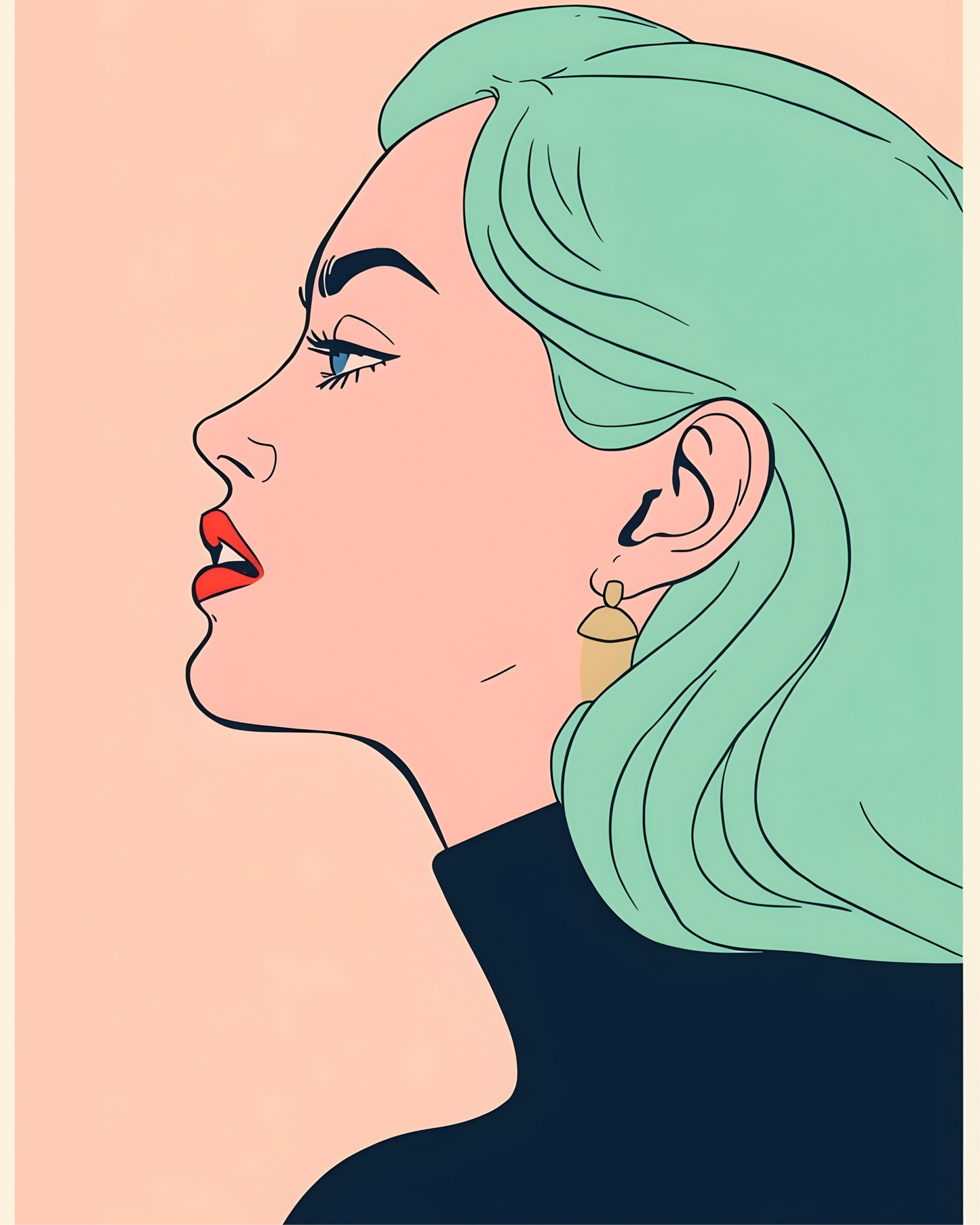 Mint Muse Printable Wall Art | Instant Download