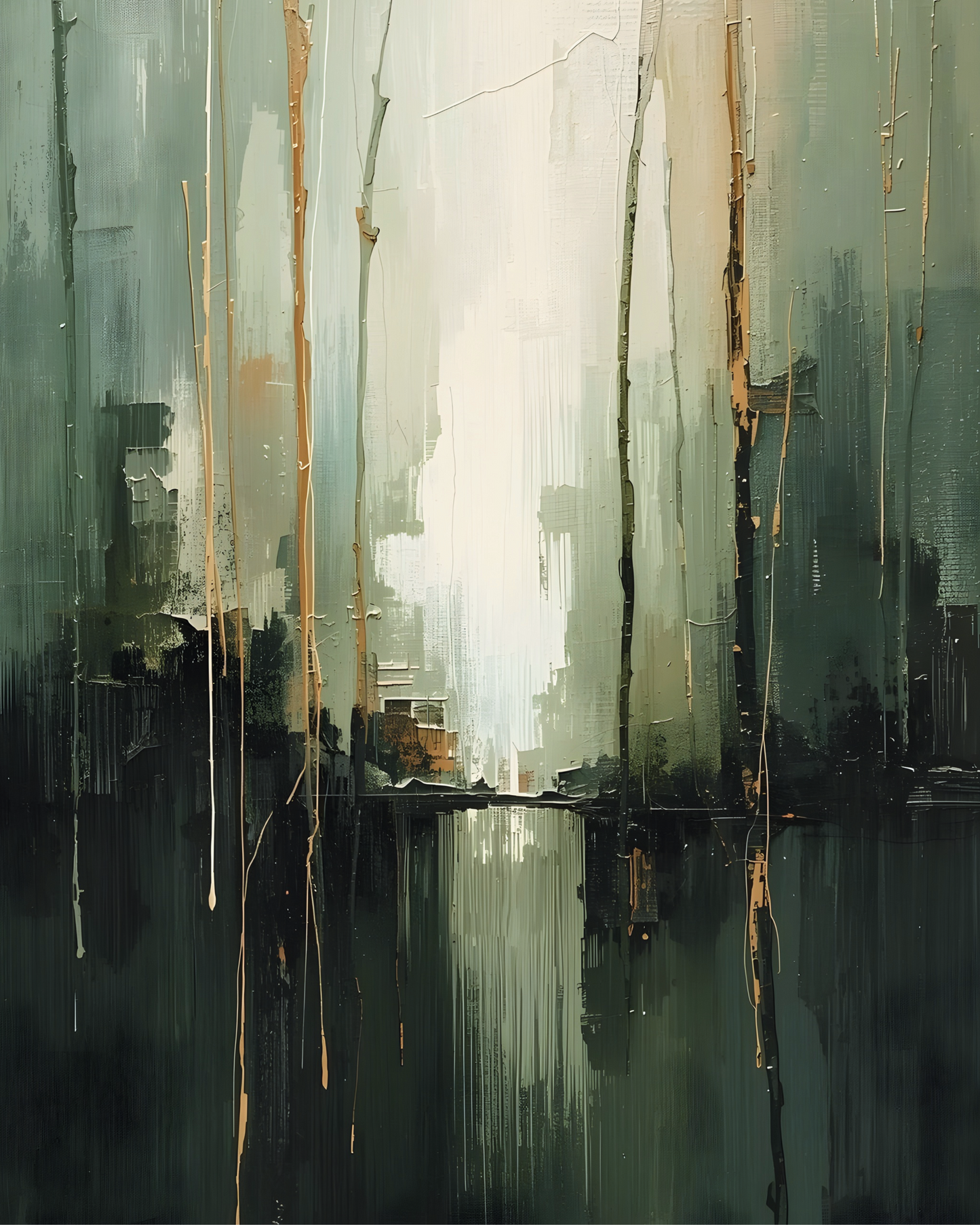 Mistbound Forest Printable Wall Art | Instant Download