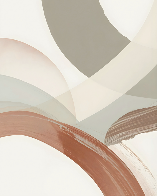 Neutral Flow Printable Wall Art | Instant Download