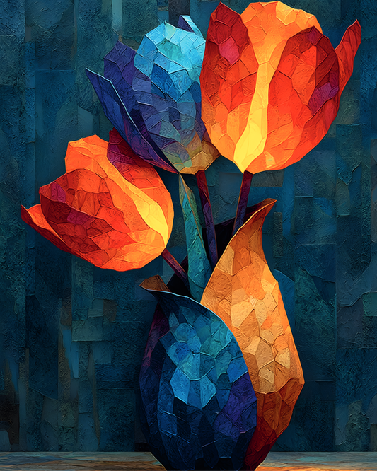 Polygonal Grace Printable Wall Art | Instant Download