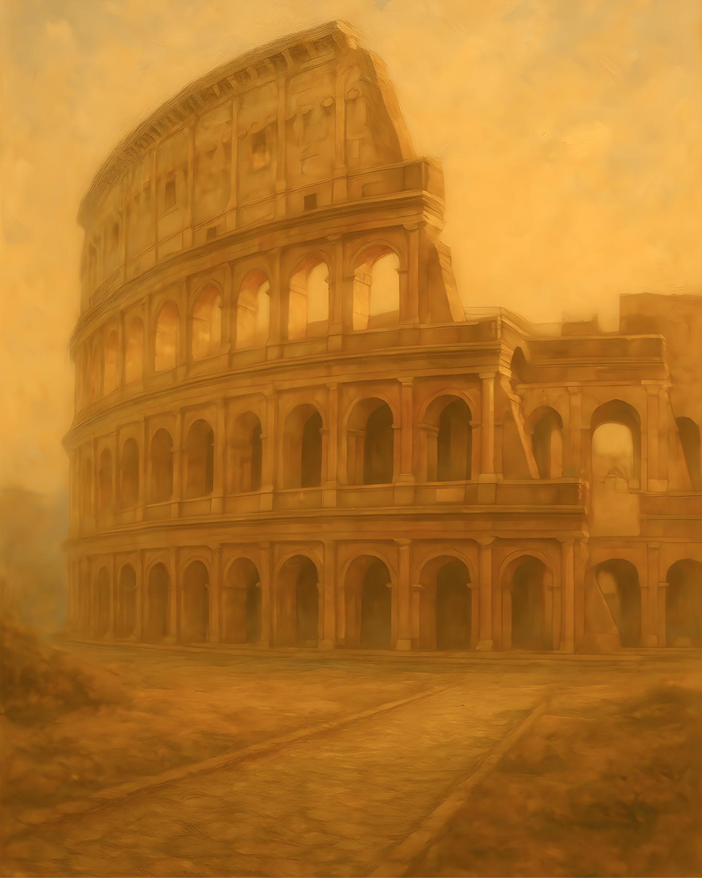 Rome in Timeless Light Printable Wall Art | Instant Download