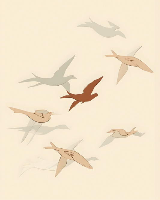 Soft Wings Printable Wall Art | Instant Download